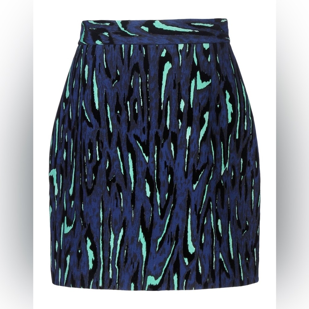 Proenza Schouler flocked Velvet Jacquard Skirt Size 8